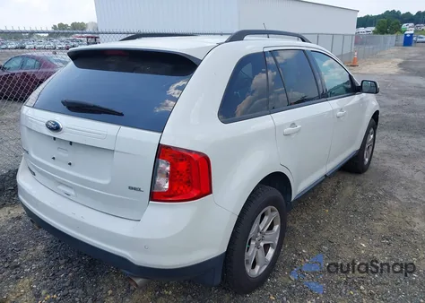 2013 Ford Edge Sel z USA, uszkodzony, nr VIN 2FMDK3JC6DBB93874